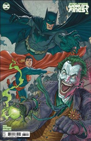 Batman/Superman: World's Finest issue 31-B Ian Churchill Cardstock Cover