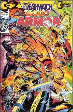 Armor (1993) issue 2 Polybagged with Trading Card