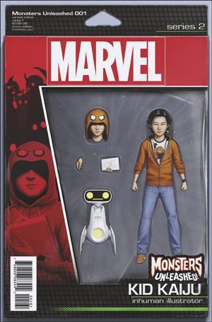 Monsters Unleashed (2017/06) issue 1-C John Tyler Christopher Action Figure Cover