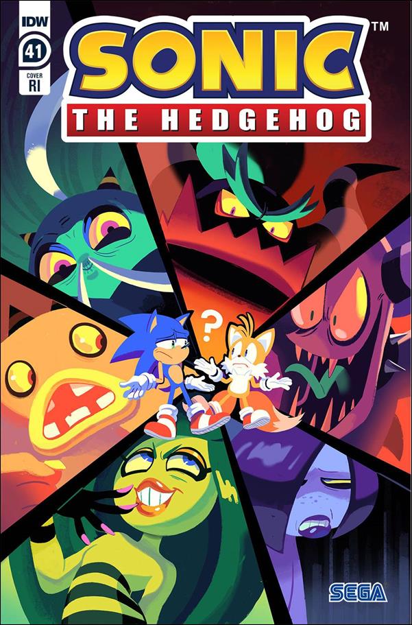 Sonic the Hedgehog (2018) issue 41-C Nathalie Fourdraine 1:10 Cover