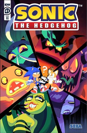 Sonic the Hedgehog (2018) issue 41-C Nathalie Fourdraine 1:10 Cover