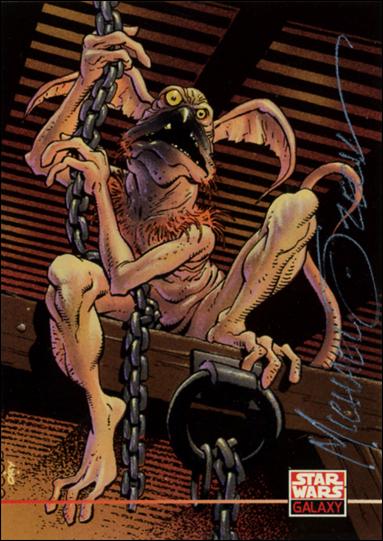 Star Wars Galaxy: Series 4 (Autograph Subset) card 274 Mike Zeck