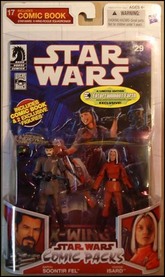 Star Wars: Legacy Collection Comic Packs (Exclusives) (2009) figure 17 Baron Soontir Fel/Ysanne Isard (Ent. Earth Excl.)