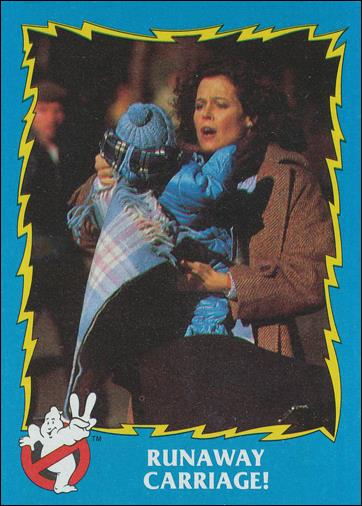 Ghostbusters II (Base Set) card 8 Runaway Carriage!