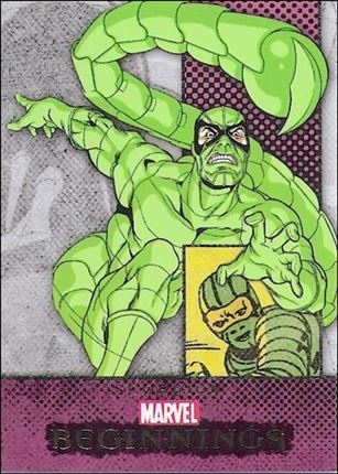 Marvel Beginnings: Series 3 (Base Set) card 414 Scorpion
