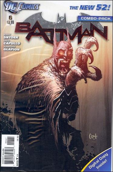 Batman (2011) issue 6-B Polybagged Greg Capullo Cover with Digital Copy