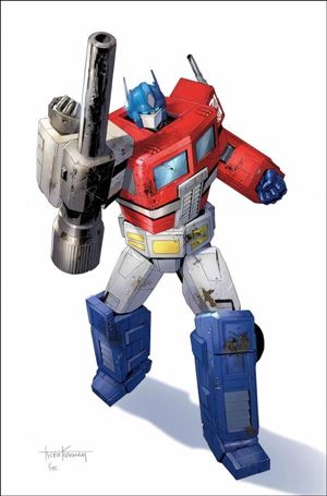 Transformers (2023) issue 17-J Retailer Exclusive Tyler Kirkham Virgin Cover