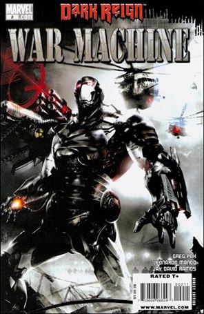 War Machine (2009) issue 2 Francesco Mattina Cover