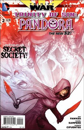 Trinity of Sin: Pandora issue 2 Standard Cover