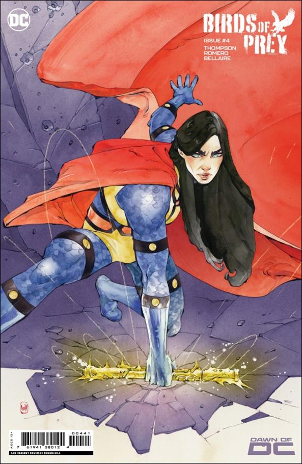 Birds of Prey (2023) issue 4-E Chuma Hill 1:25 Cardstock Cover