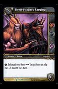 World of Warcraft: March of the Legion (Base Set) card 259 Devil-Stiched Leggings