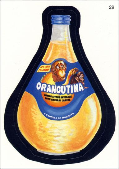 Wacky Packages All-New: Series 2 (Base Set)  card 29 Orangutina