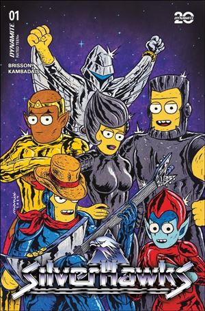 Silverhawks (2025) issue 1-H Manix Abrera Cover