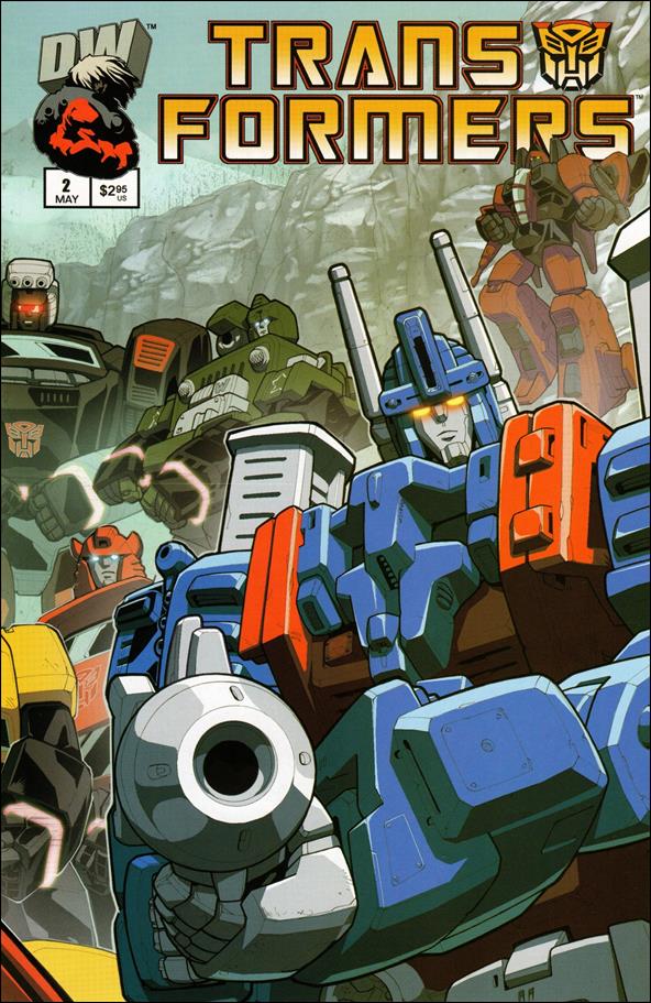 Transformers: Generation 1 (2003) issue 2-B Autobots "Right Side" Cover