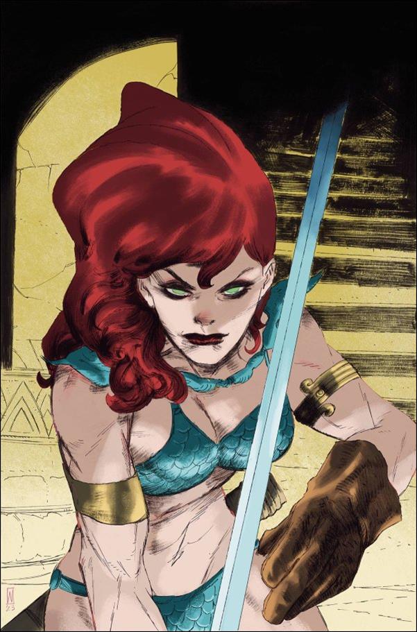 Red Sonja (2023) issue 2-R Werther Dell'Edera 1:25 Virgin Cover