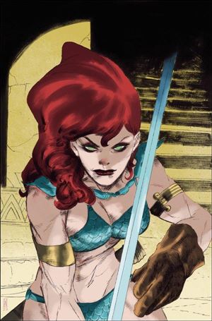 Red Sonja (2023) issue 2-R Werther Dell'Edera 1:25 Virgin Cover