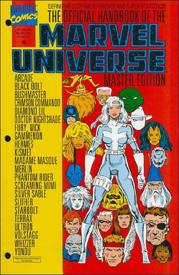 Official Handbook of the Marvel Universe: Master Edition issue 22