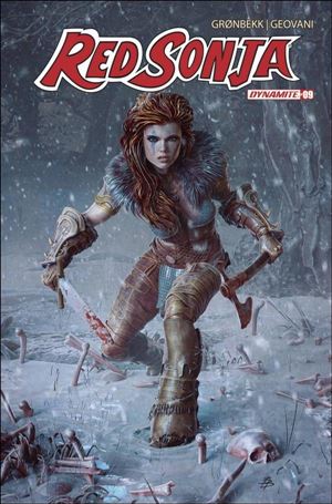 Red Sonja (2023) issue 9-B Björn Barends Cover