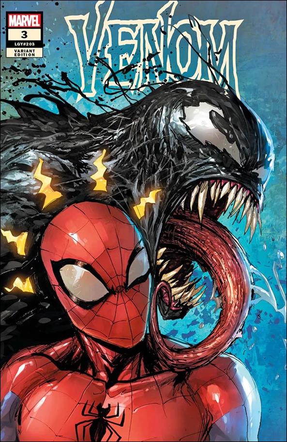 Venom (2022) issue 3-D Tyler Kirkham Unknown/SLH/Comic Traders Cover