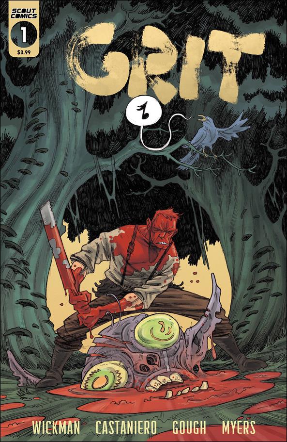 Grit issue 1-B Second Printing Cover