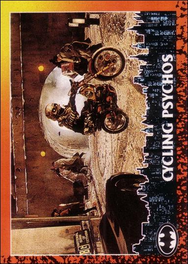 Batman Returns (Base Set) card 18 Cycling Psychos