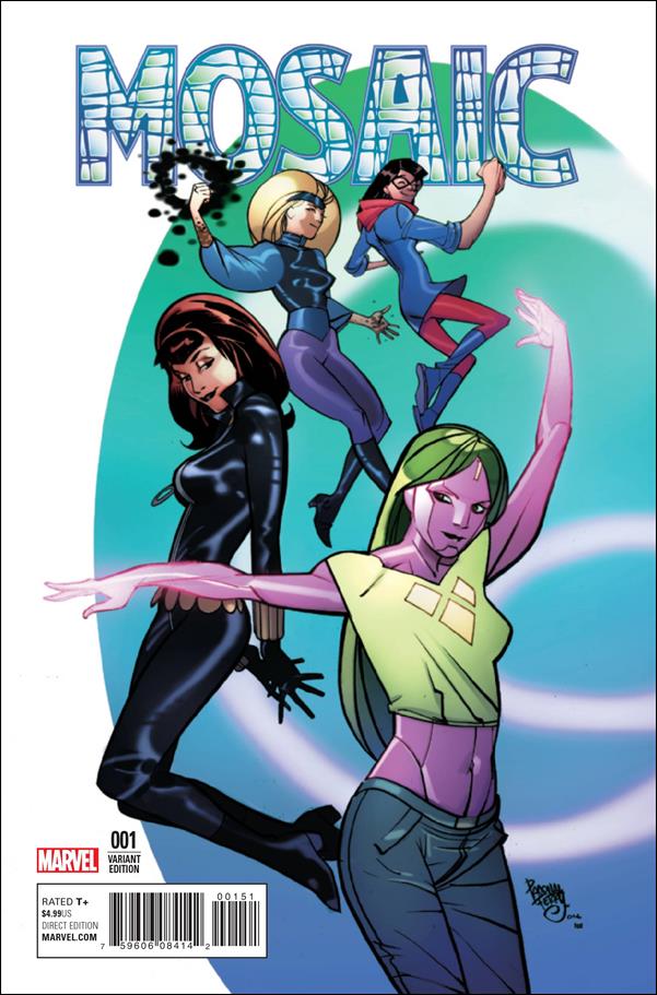 Mosaic (2016) issue 1-B Pasqual Ferry Champions Cover