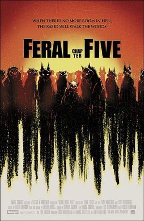 Feral (2024) issue 5-B Trish Forstner & Tony Fleecs Movie Poster Cover