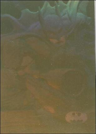 Batman Holo Series (Gold Parallel Base Set) card 48 A Copycat Cornered