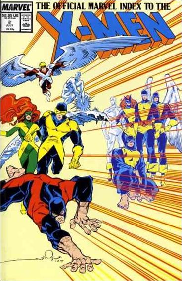 Official Marvel Index to the X-Men (1987) issue 2 Prestige Format