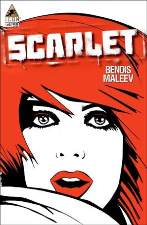Scarlet (2010) issue 5-B Brian Michael Bendis 1:20 Cover