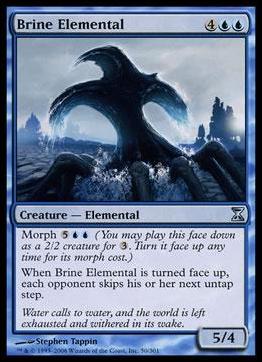 Magic the Gathering: Time Spiral (Base Set) card 50 Brine Elemental