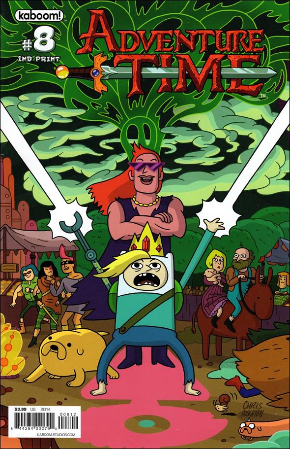 Adventure Time (2012) issue 8-E Chris Houghton Connecting Cover (2nd Printing)