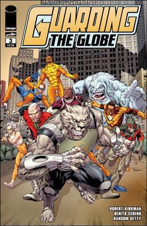 Guarding the Globe (2010) issue 3 Team Cover