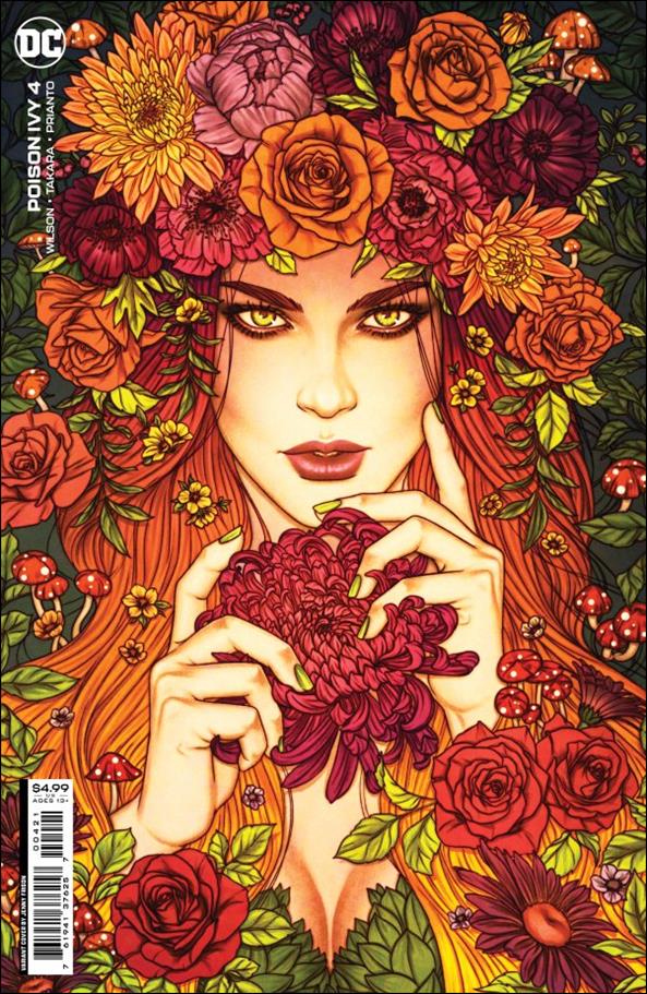 Poison Ivy issue 4-B Jenny Frison Cardstock Cover