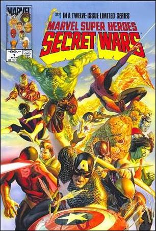 Secret Wars Omnibus issue 1-B Alex Ross Dust Jacket