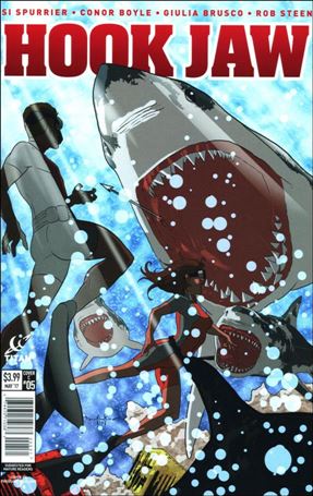 Hook Jaw issue 5-C Pasquale Qualano Cover