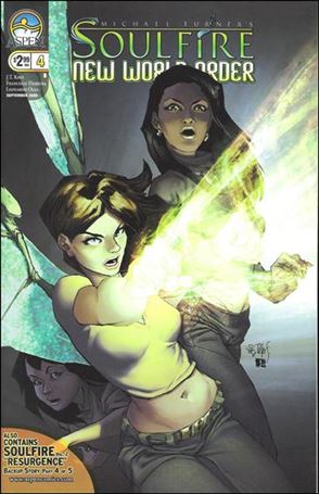 Michael Turner's Soulfire: New World Order issue 4-B Peter Steigerwald Cover
