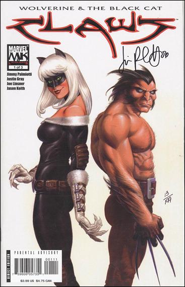 Claws issue 1-B DF (Signead by Jimmy Palmiotti) 1/199