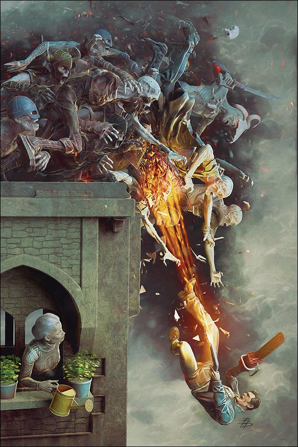 Army of Darkness Forever issue 10-H Bjorn Barends 1:20 Virgin Cover