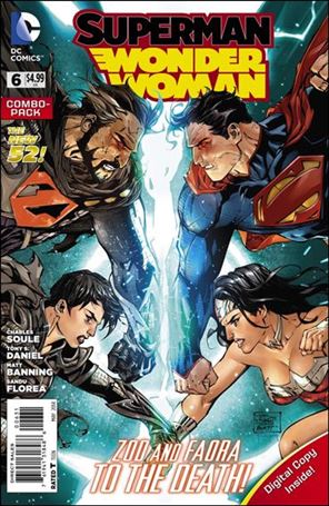 Superman/Wonder Woman issue 6-B Polybagged Tony Daniel Cover Combo Pack