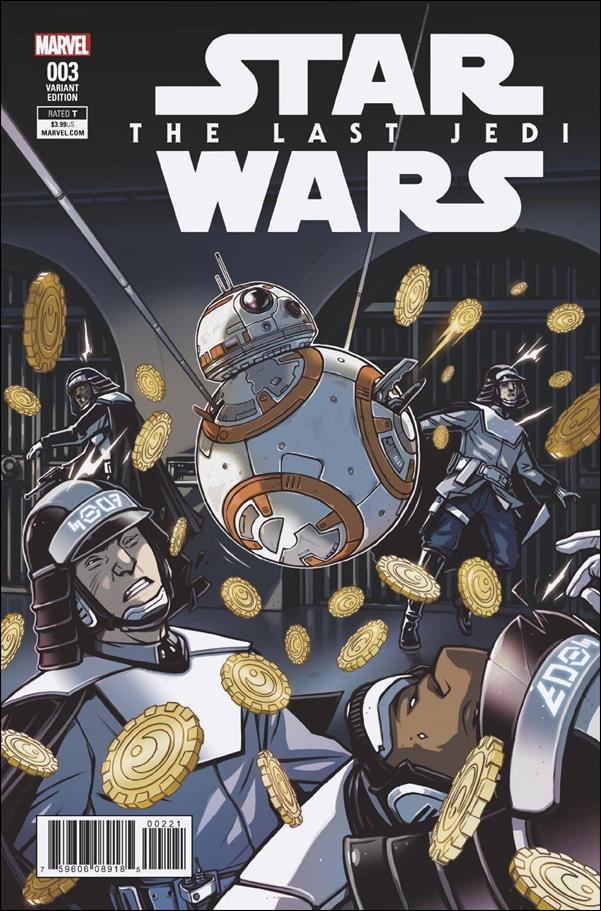Star Wars: The Last Jedi Adaptation issue 3-B Caspar Wijngaard 1:25 Cover
