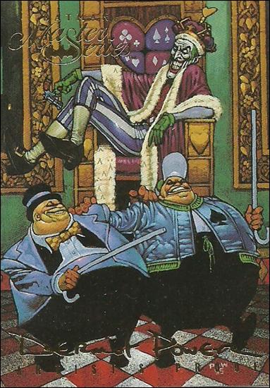 Batman Master Series (Artist Proof Parallel Base Set) card 68 Tweedledee & Dumber