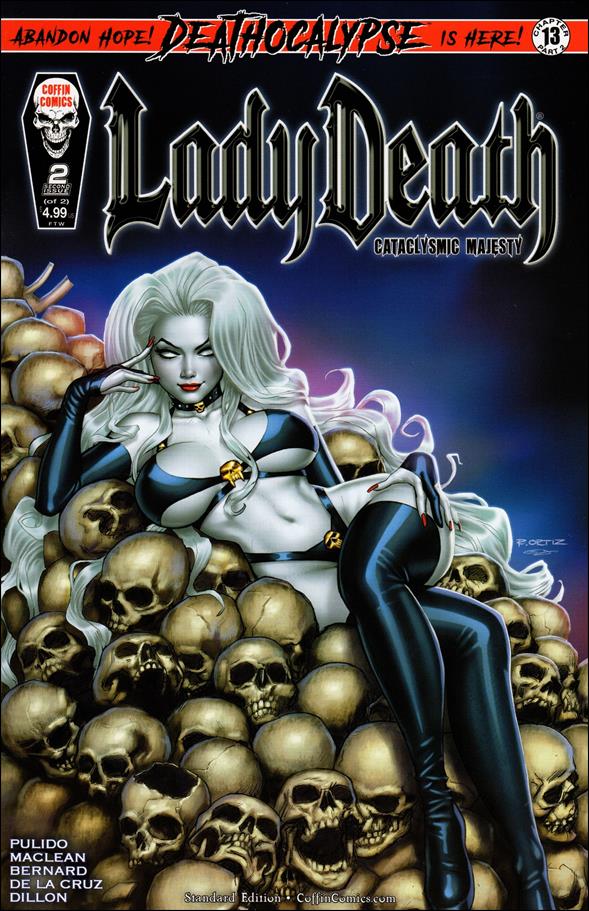 Lady Death: Cataclysmic Majesty (2022) issue 2 Richard Ortiz Standard Cover