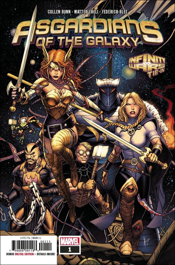 Asgardians of the Galaxy issue 1 Dale Keown Cover
