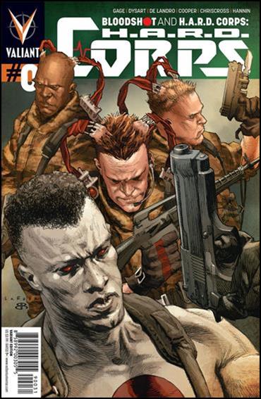 Bloodshot and H.A.R.D.Corps: H.A.R.D.Corps issue 0-C Lewis LaRosa 1:25 Cover