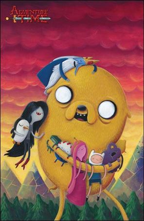 Adventure Time (2012) issue 37-C Justin Hillgrove 1:20 Cover