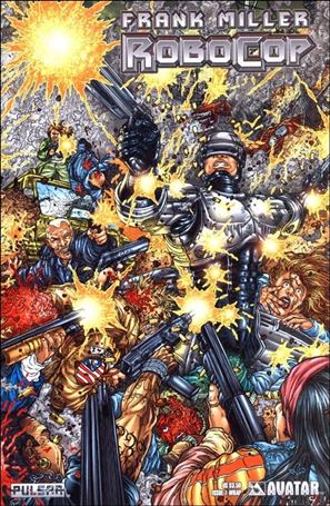 Frank Miller's Robocop issue 1-B Wraparound Cover