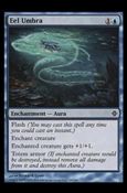 Magic the Gathering: Rise of the Eldrazi (Base Set) card 65 Eel Umbra