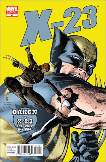 X-23 (2010/11) issue 15-B Patrick Zircher 1:50 Marvel 50th Anniversary Cover