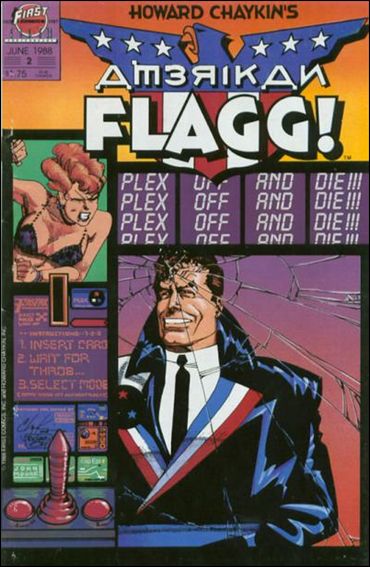 Howard Chaykin's American Flagg!  issue 2